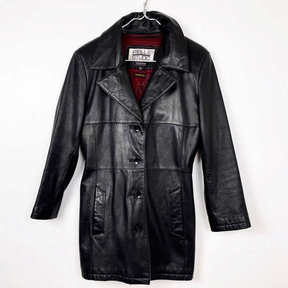 Pelle Studio Jackets & Blazers - Pelle Studio Wilson's 100% leather black jacket size Medium